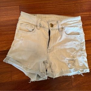 American Eagle Super Stretch Hi-Rise Shortie EUC size 0